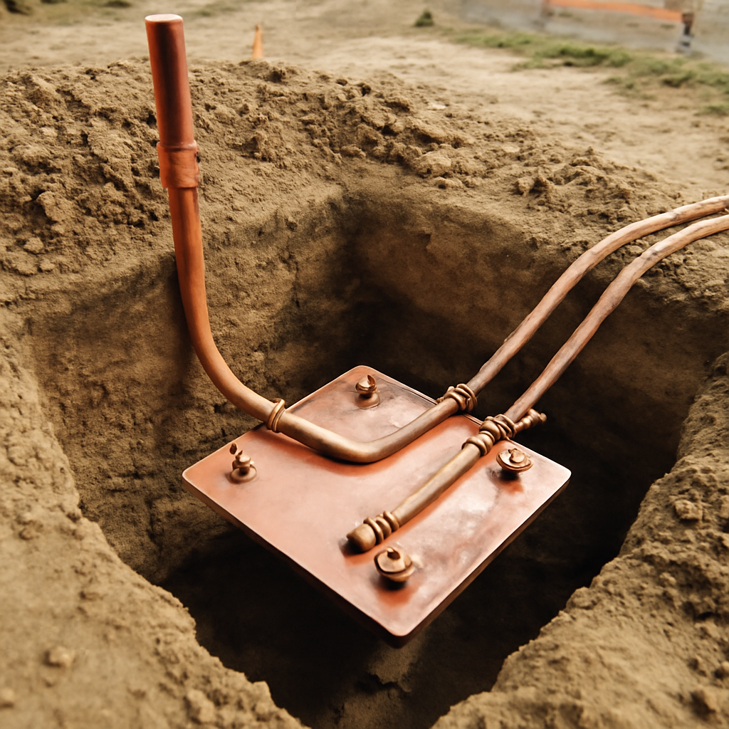 Earthing and grounding system