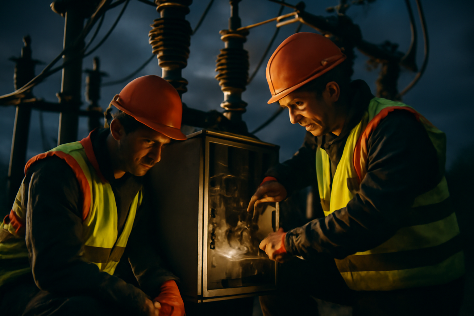 Emergency electrical repair work